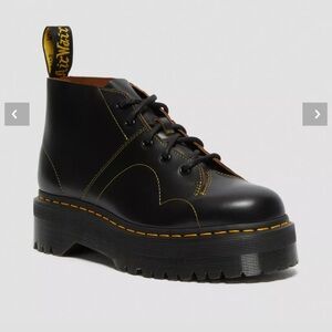 Dr. Martens Church Platform Monkey Boots